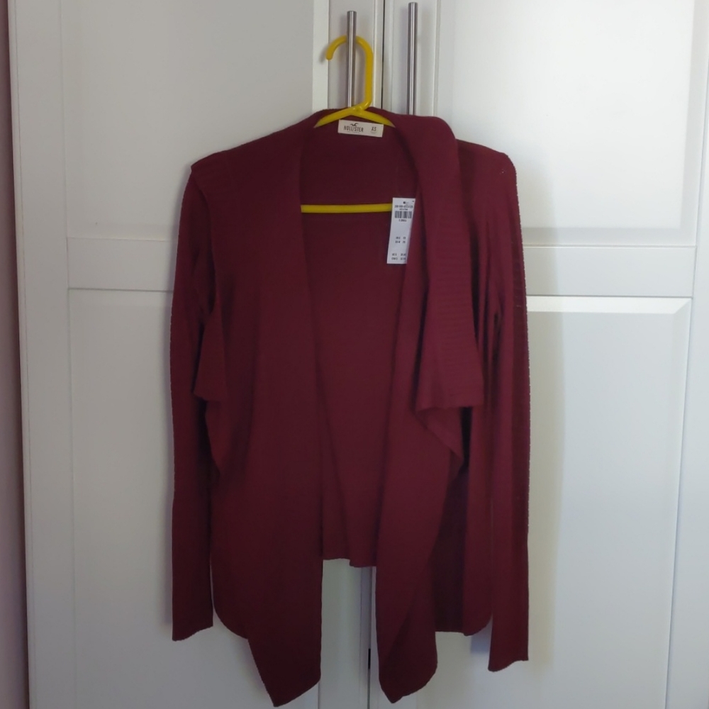 Hollister Hooded Cardigan XS